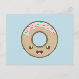 Kawaii Donut Vykort