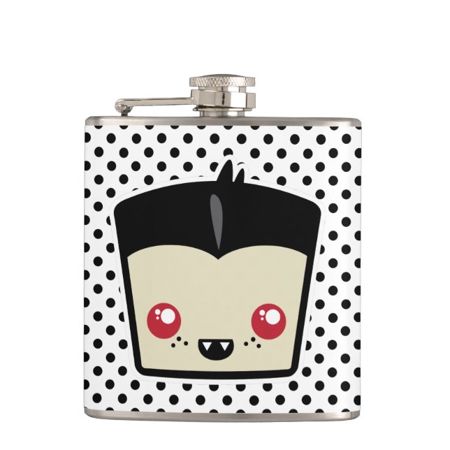 Kawaii Dracula Flask Fickplunta (Framsidan)