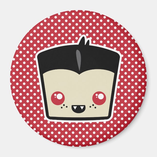 Kawaii Dracula Magnet (Framsidan)