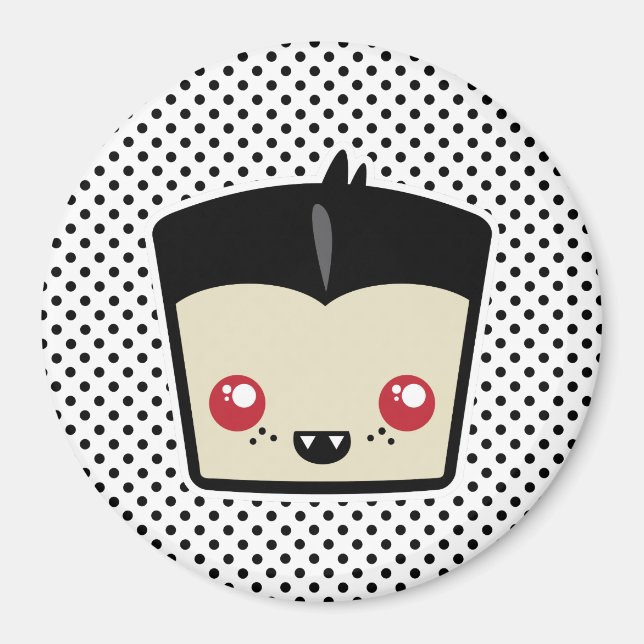 Kawaii Dracula Magnet (Framsidan)