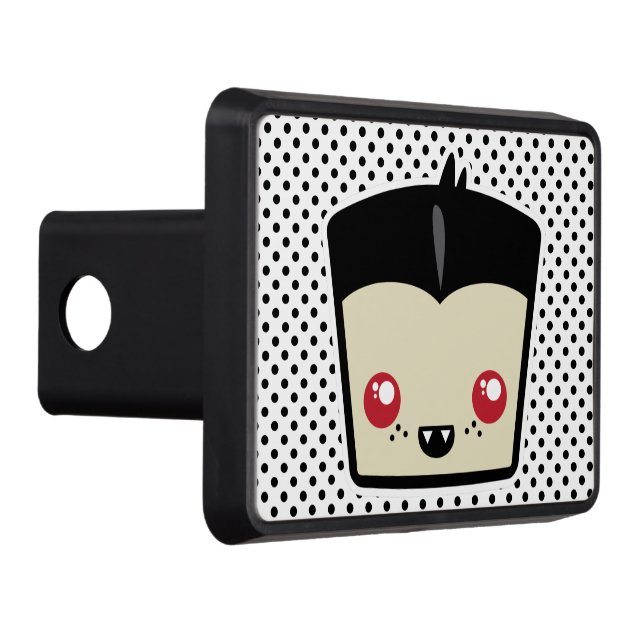 Kawaii Dracula Trailer Hitch Cover Dragkroksskydd (Höger)