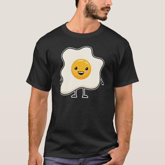 Kawaii Egg: Bästa vänner för BFF T Shirt (Framsida)