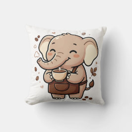 Kawaii Elefant Kastkudde Kudde