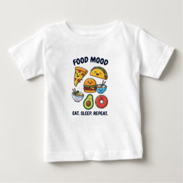 Kawaii Fast Food Mood Patterns T Shirt