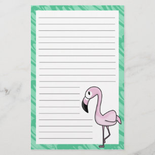 Kawaii Flamingobrevpapper Brevpapper