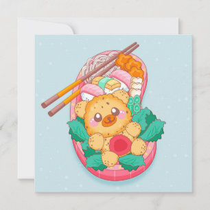 Kawaii Food Julkort