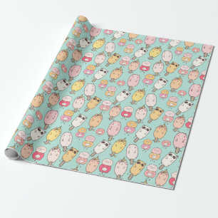 Kawaii Food Wrapping Papper Presentpapper