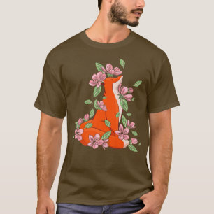 Kawaii för med Sakura och körsbär blommar träd och T Shirt
