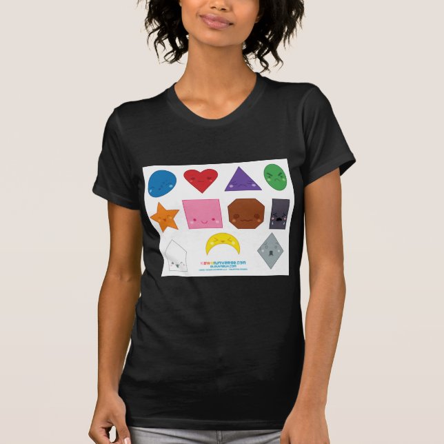 Kawaii förskole- Shapar T-shirt (Framsida)