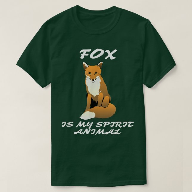 Kawaii Fox är min Coola för andningsdjur. T Shirt (Design framsida)