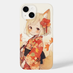 Kawaii Fox med Kimono