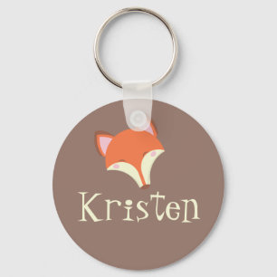 Kawaii Fox Nyckelring