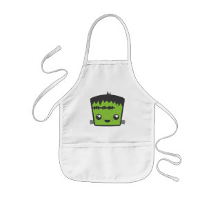 Kawaii Frankenstein Apron Barnförkläde