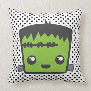 Kawaii Frankenstein Dekorativ kudde