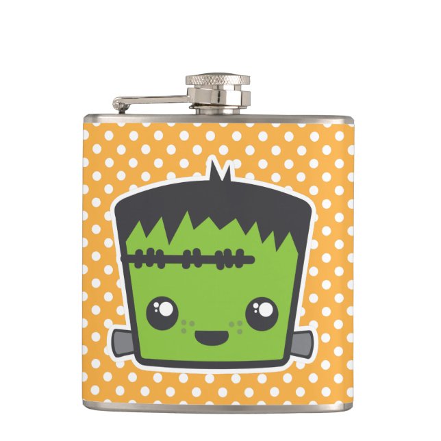 Kawaii Frankenstein Flask Fickplunta (Framsidan)