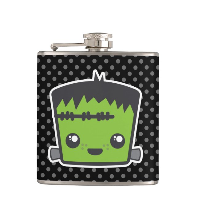 Kawaii Frankenstein Flask Fickplunta (Framsidan)