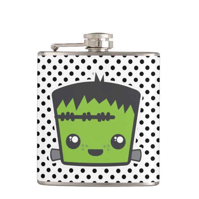 Kawaii Frankenstein Flask Fickplunta (Framsidan)