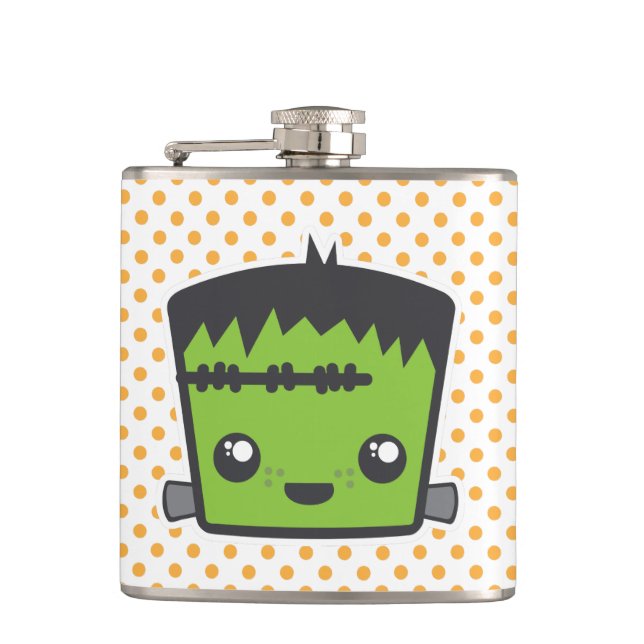 Kawaii Frankenstein Flask Fickplunta (Framsidan)