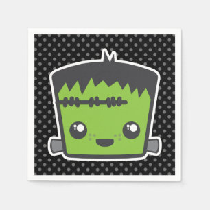 Kawaii Frankenstein Napkins Pappersservett