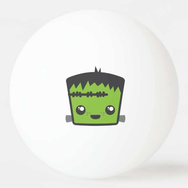 Kawaii Frankenstein Ping Pong Bollar (Baksidan)
