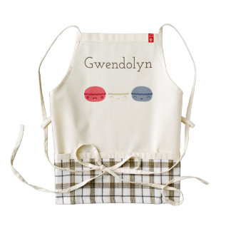 Kawaii franska flaggafärger Macarons