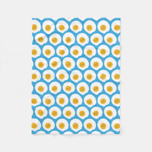 Kawaii Fried Eggs Fleecefilt