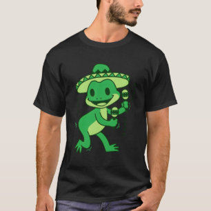 Kawaii Frog Cute Japanska djur T Shirt