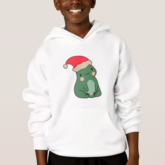 Kawaii Frog - Julkostym T Shirt (Framsida)