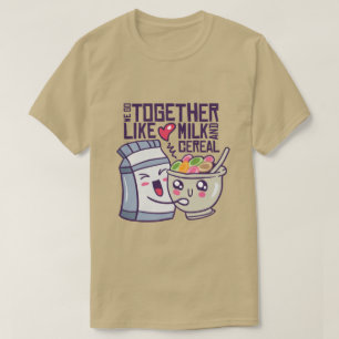 Kawaii Frukost  Vi hör ihop T Shirt