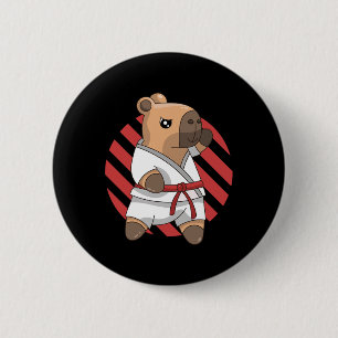 Kawaii Funny Capyra Capy Karate Martial Arts Keiko Knapp