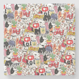 kawaii funny pet design - cute animal lover stenunderlägg