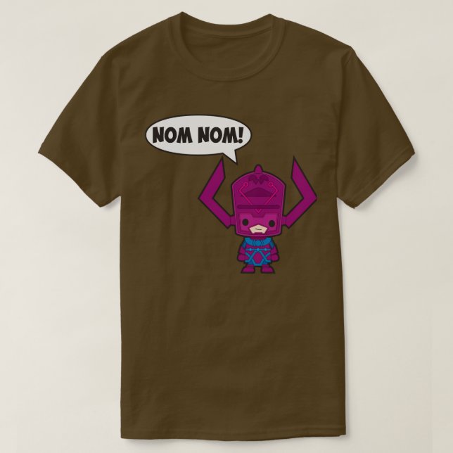 Kawaii Galactus Nom NomGift för vänner T Shirt (Design framsida)