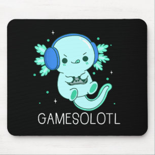 Kawaii Gamesolotl Axolotl Gamer Musmatta