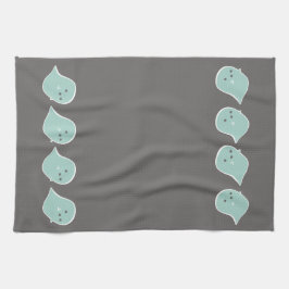 Kawaii Ghost Halloween Kitchen Towel Kökshandduk