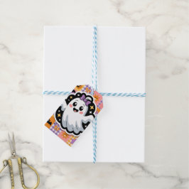 Kawaii Ghost Papper & Party Tallrikar - Cute Patch Presentetikett