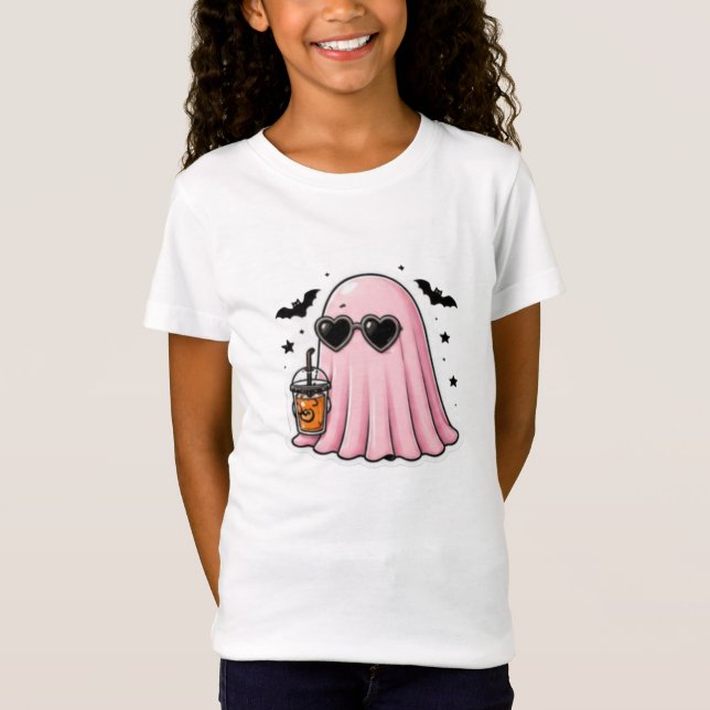 Kawaii Ghost T-shirt (Framsida)