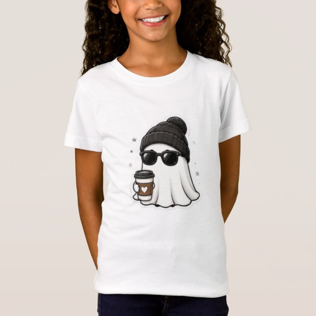 Kawaii Ghost T-shirt (Framsida)