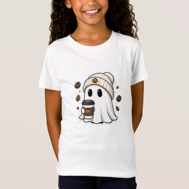 Kawaii Ghost T-shirt (Framsida)