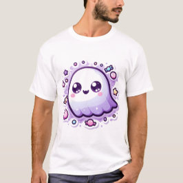 Kawaii Ghost T-Shirt Cute Pastel Halloween Tee