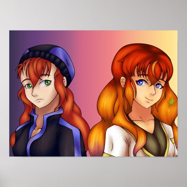 Kawaii Girls Poster (Framsidan)