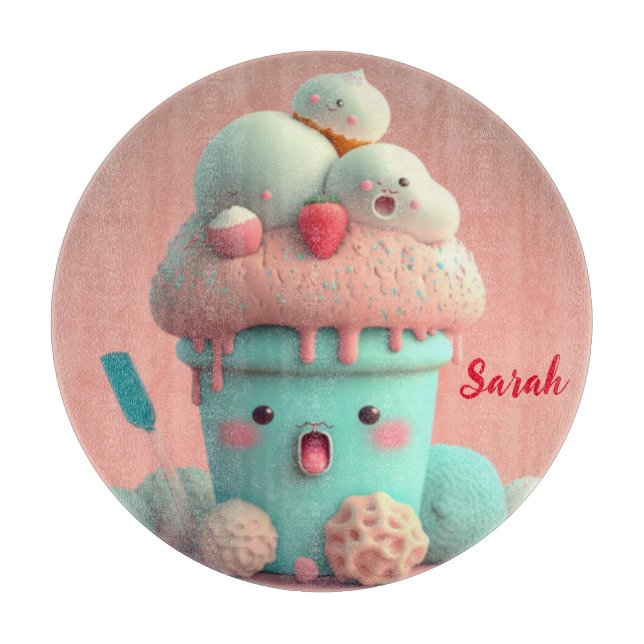 Kawaii glass kopp (Framsidan)