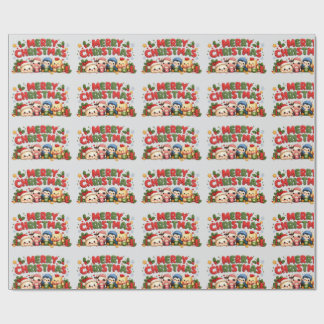 Kawaii God Jul Presentpapper