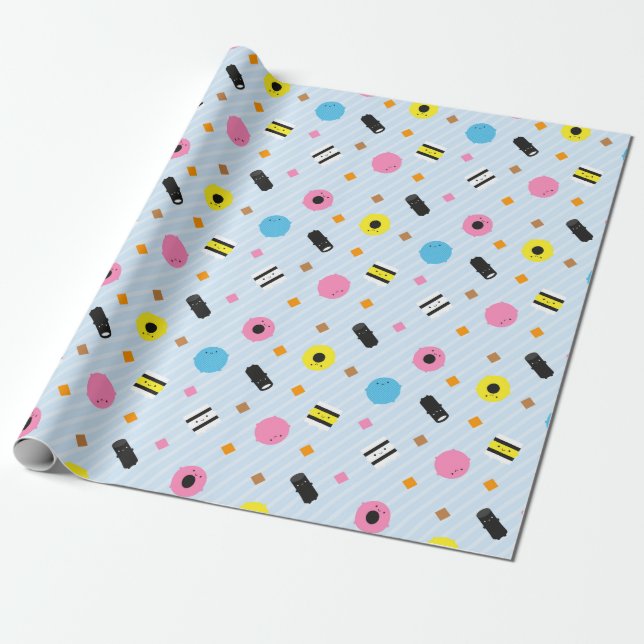 Kawaii godisLiquorice Allsorts Presentpapper (Utrullad)