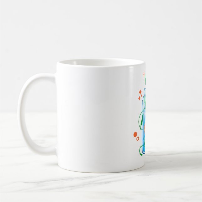 Kawaii Goldfish Kaffemugg (Vänster)