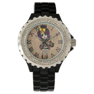 Kawaii goth lolita Steampunk Armbandsur