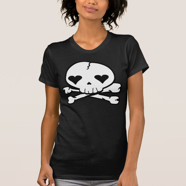 Kawaii Goth Skull Tröja (Framsida)