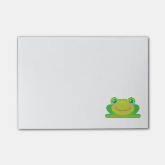 Kawaii groda post-it block