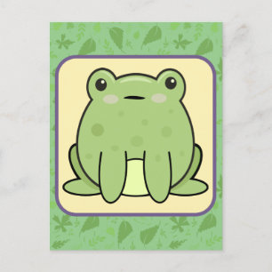 Kawaii Groda  Vykort
