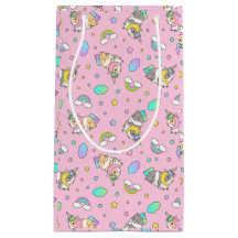 Kawaii Guinea Gris Unicorn Mönster i Rosa