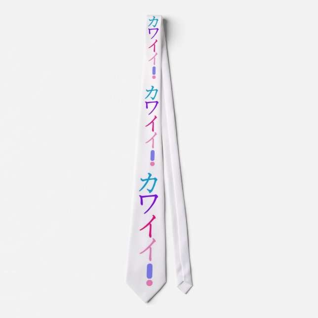 Kawaii "gullig" Tie Slips (Framsida)